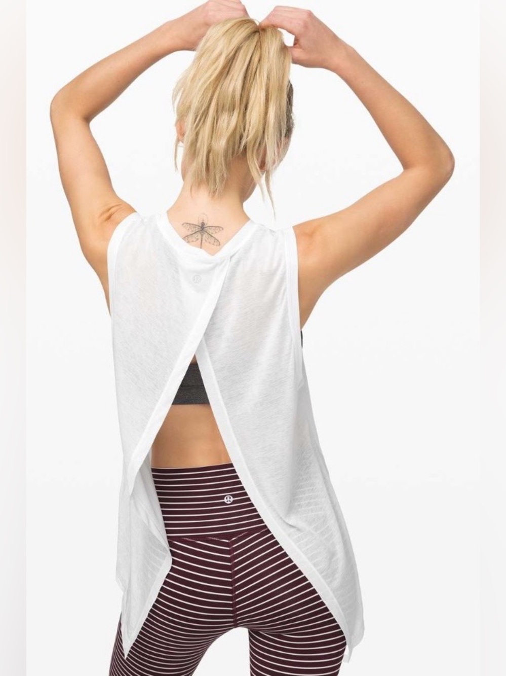 Lululemon in the open tank
